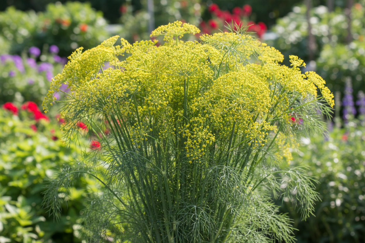 Bouquet Dill non treated, non GMO seeds for organic herb gardening