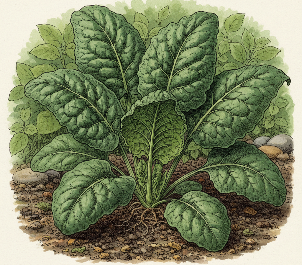 Bloomdale Heirloom Spinach