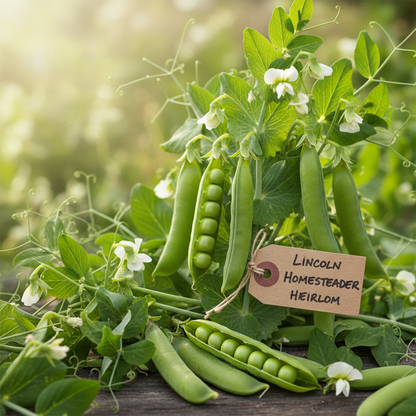 Lincoln Homesteader Heirloom Shelling Peas