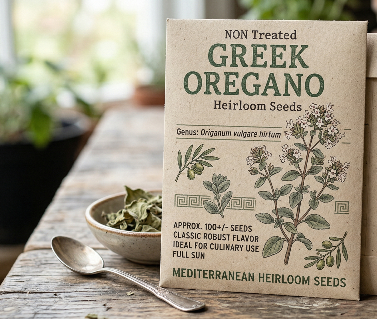 greek-oregano-heirloom-seed packet