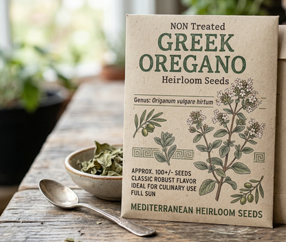 greek-oregano-heirloom-seed packet