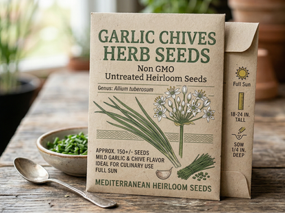 white-flowered-garlic-chives-herb-plant 